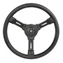 Steering wheels fitted with anatomically designed hand grip title=